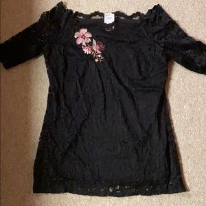 Le Chateau lace 3/4 sleeve